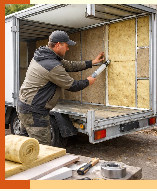 Профессиональное утепление прицепа в Вязниках для любых условий