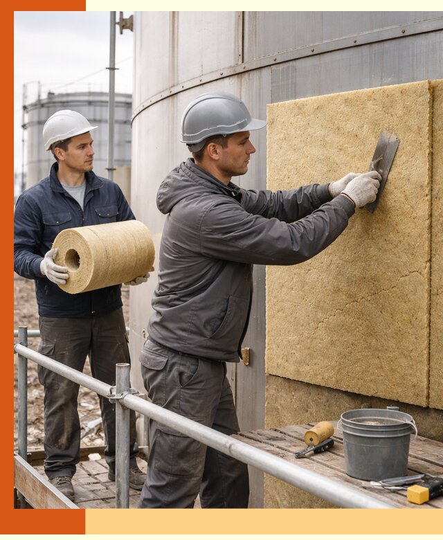 Профессиональное утепление резервуара и теплоизоляция в Вязниках