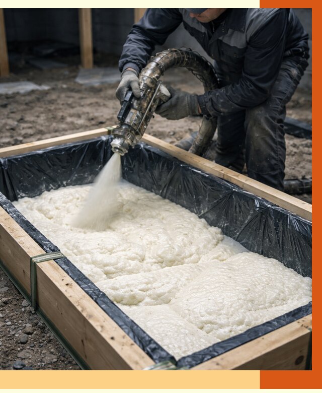 Заливка ППУ в формы в Вязниках от 2671 руб. — утепление форм под ключ | ТепломастерВзн